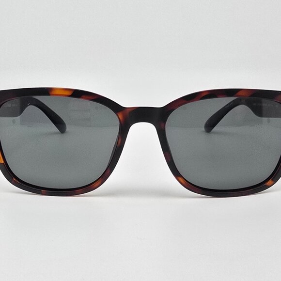 *SOLD* Cole Haan CH8003 215 Matte Tortoise Frame Polarized Green Lens Sunglasses - Picture 2 of 16